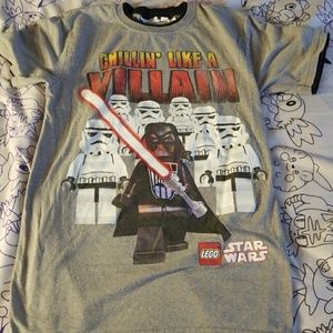 Lego star wars Darth Vader storm trooper t shirt